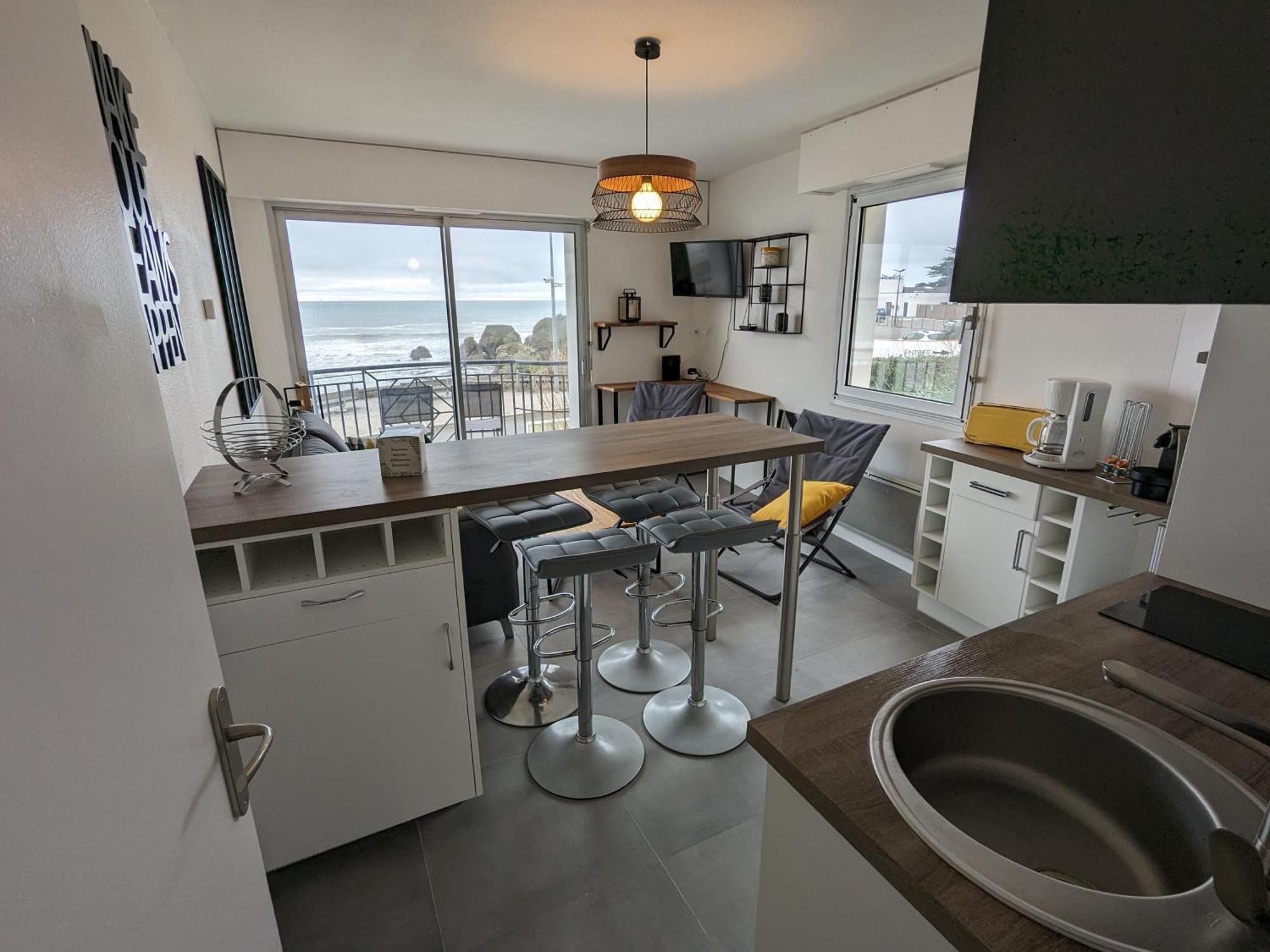 St Gilles Appartement Face Mer サンティレール・ド・リエ エクステリア 写真